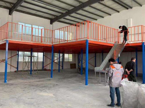佛山市趣絨玩具閣樓平臺案例